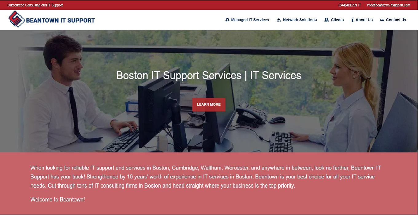 Beantown IT Support - Content