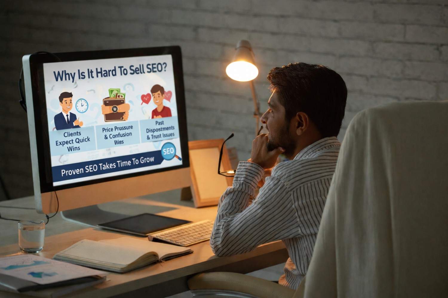 is it hard to sell seo