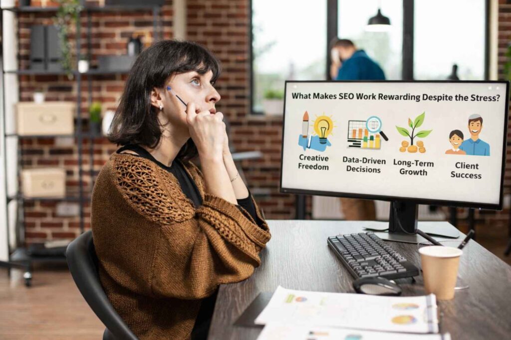 seo is a stressful job